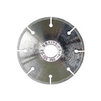 トラスコ中山 TRUSCO　電着ダイヤモンドカッター　乾式用　105X1．5X20 ED-105