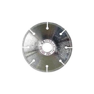 トラスコ中山 TRUSCO　電着ダイヤモンドカッター　乾式用　105X1．5X20 ED-105-イメージ1