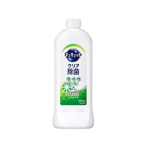 KAO キュキュット クリア除菌 緑茶の香り つめかえ用 370mL FC302NM-イメージ1