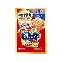 ユニ・チャーム 銀のスプーン パウチ 15歳頃から まぐろ 55g FC118RK