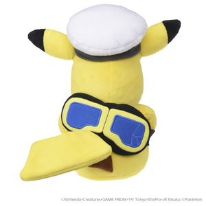 タカラトミー ポケットモンスター ポケモンぬいぐるみ キャプテンピカチュウ ゴーグルver． ﾎﾟｹﾓﾝﾇｲｸﾞﾙﾐﾋﾟｶﾁﾕｳｺﾞ-ｸﾞﾙ-イメージ4