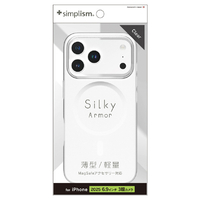 トリニティ iPhone 17 Pro Max用[Silky Armor] MagSafe対応 シルキータッチケース マットクリア TR-IP25L3-SA-CL