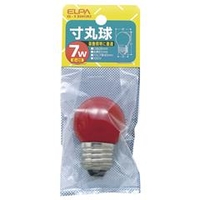 エルパ カラー寸丸球 レッド G-13H(R)