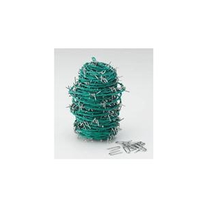 トラスコ中山 TRUSCO　有刺鉄線　カラー　2．0mmX20m TUW-20-20G-イメージ1