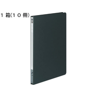コクヨ レターファイル(色厚板紙) A4タテ ダークグレー 10冊 1箱(10冊) F835926-ﾌ-550DM