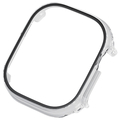 エレコム Apple Watch Ultra(49mm)用フルカバーケース プレミアムゴリラガラス 高透明 クリア AW-22CFCGOCR