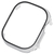 エレコム Apple Watch Ultra(49mm)用フルカバーケース プレミアムゴリラガラス 高透明 クリア AW-22CFCGOCR-イメージ1