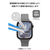 エレコム Apple Watch用フルカバーガラスフィルム 高透明 指紋防止 貼付ツール付 ブラック AW-25AFLGGR-イメージ5