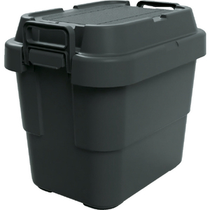トラスコ トランクカーゴ フラット天板仕様 ２０Ｌ 黒 TRUSCO 道具箱“トランクカーゴ” フラット天板仕様 BLKCF-20-イメージ1