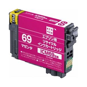 エコリカ リサイクルインクカートリッジ ECI-E69M-イメージ1