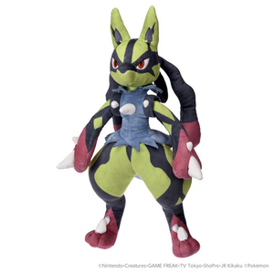 タカラトミー ポケットモンスター ポケモンぬいぐるみ 黄色いメガルカリオ ﾎﾟｹﾓﾝﾇｲｸﾞﾙﾐｷｲﾛｲﾒｶﾞﾙｶﾘｵ-イメージ1