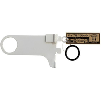 WAKI(和気産業) パイプ用ブラケット 32Φ 100mm 白 FC648RE-WPS046