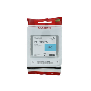 キヤノン インクタンク 顔料フォトシアン 130ml PFI-106PC F883624-6625B001-イメージ1
