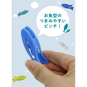 シービージャパン お魚ピンチ 20個セット ｵｻｶﾅﾋﾟﾝﾁ20ｺｾﾂﾄ-イメージ3