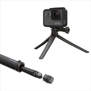 ハクバ アクションカメラ用3WAYグリップ ブラック H-GGP3WBK-イメージ5