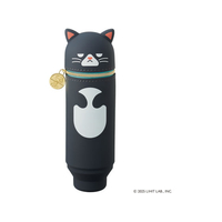 リヒトラブ 喫茶プニラボ スタンドペンケース ブチ FCG362W-A8812-1