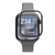 エレコム Apple Watch用フルカバーガラスフィルム 高透明 極薄 アルミフレーム付 貼付ツール付 ブラック AW-25AFLGS2R-イメージ2