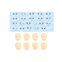 コトブキヤ 1/10 カスタマイズフェイス&デカールセット Vol．10 【らぐほのえりかデザイン 佐伯リツカ用A】 JK074ｶｽﾀﾏｲｽﾞﾌｴｲｽﾃﾞｶ-ﾙS10