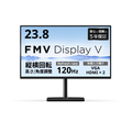 富士通 23．8型ワイド液晶 FMV Display V ブラック K0AJ001YJF