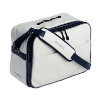 モルテン エナメルバッグ Lサイズ 白×ネイビー FCJ753D-KM0074WN