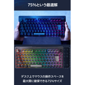 エレコム V custom VK520L ブラック TK-VK520LBK-イメージ10