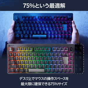 エレコム V custom VK520L ブラック TK-VK520LBK-イメージ4