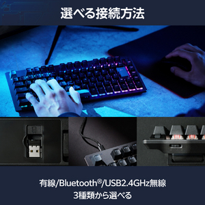 エレコム V custom VK520L ブラック TK-VK520LBK-イメージ5