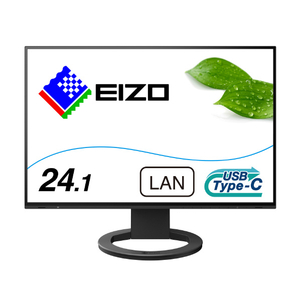 EIZO 24．1型液晶ディスプレイ FlexScan ブラック EV2495-BK-イメージ1