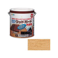 アサヒペン 水性ウッドガード外部用 3L クリヤ 01 FC704PJ