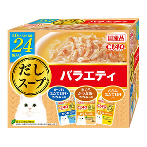 いなば CIAO だしスープ バラエティー 40g×24袋 FCJ174C-イメージ1