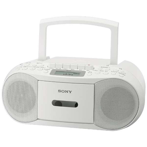 SONY CDカセットレコーダー ホワイト CFD-S70 W-イメージ3