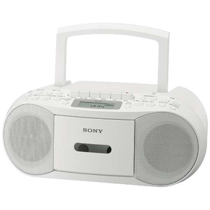SONY CDカセットレコーダー ホワイト CFD-S70 W-イメージ3