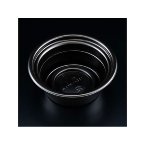 リスパック どんぶり容器 テイク丼 150B 黒 リスパック 50枚 FCG725V-00667359-イメージ1