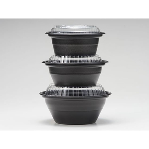 リスパック どんぶり容器 テイク丼 150B 黒 リスパック 50枚 FCG725V-00667359-イメージ5