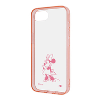 レイアウト iPhone 16e用『ディズニー』Like standard 耐衝撃 ハイブリッドケース Charaful ミニーマウス RT-DP50UC/MNM