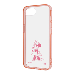 レイアウト iPhone 16e用『ディズニー』Like standard 耐衝撃 ハイブリッドケース Charaful ミニーマウス RT-DP50UC/MNM-イメージ1
