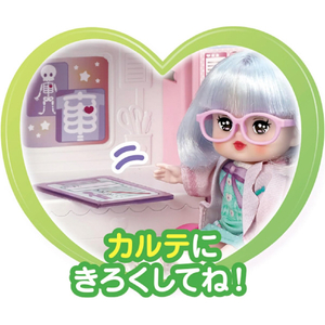 パイロットコーポレーション ポケットメルちゃん ひろげてあそぼ!カードでしんだん♪ ポケメルクリニック Pﾒﾙﾁﾔﾝｶ-ﾄﾞｼﾝﾀﾞﾝﾎﾟｹﾒﾙｸﾘﾆﾂｸ-イメージ5