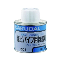 KAKUDAI/塩ビパイプ用接着剤 100g入・ハケつき 6301 FC320WE-8073007