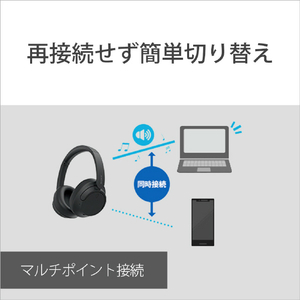 SONY ワイヤレスノイズキャンセリングステレオヘッドセット ピンク WHCH720NP-イメージ9