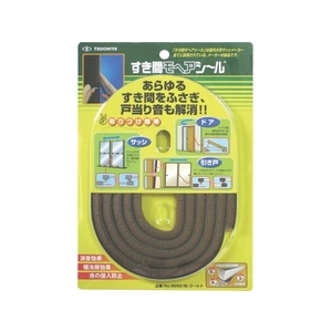槌屋 すき間モヘヤシール ゴールド 9mm×9mm×2m FC881FV-3564134-イメージ1