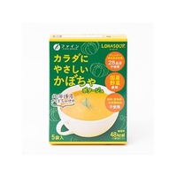 ファイン LOHASOUP カラダにやさしい かぼちゃポタージュ 5袋入 FCN2948