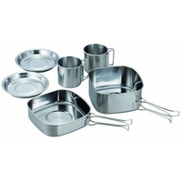 カクセー PP-04 ソラリラ 角型キャンピング鍋 6点セット FC82142