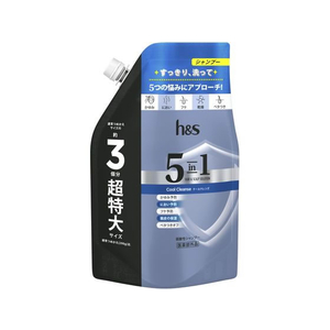 Ｐ＆Ｇ h&s 5in1 クールクレンズシャンプー 替 850g FC505PY-イメージ1