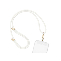 MOTTERU シリコンショルダーストラップ 自由に長さ調整できる 3way MOTTERU、モッテル、ストラップ MOT-STRAP01-WH