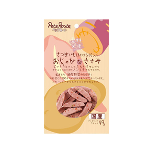 ペッツルート さつまいも入り おじゃがなささみ 40g FCB2746-イメージ1
