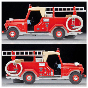 トミーテック トミカリミテッドヴィンテージ  LV-31c 日産 パトロール ポンプ消防車 (フィギュア付) LV31Cﾊﾟﾄﾛ-ﾙﾎﾟﾝﾌﾟｼﾖｳﾎﾞｳｼﾔ-イメージ3