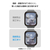 エレコム Apple Watch用フルカバーガラスフィルム 高透明 極薄 アルミフレーム付 貼付ツール付 ブラック AW-25BFLGS2R-イメージ8