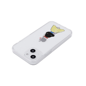 AKAN iPhone 15 Plus用ソフトクリアケース お姫様 AK25656I15PL-イメージ2