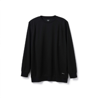 エレコム ECLEAR リカバリーウェア 長袖トップス M ブラック HCM-RW02TMBK