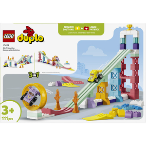 レゴジャパン LEGO 10478デュプロのまち 3in1 スタントチャレンジ 10478ﾃﾞﾕﾌﾟﾛ3IN1ｽﾀﾝﾄﾁﾔﾚﾝｼﾞ-イメージ4
